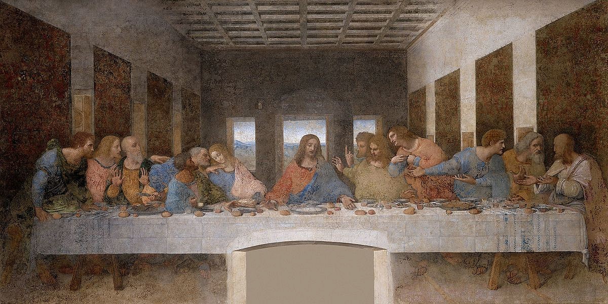 Leonardo Da Vinci, Last Supper, 1490