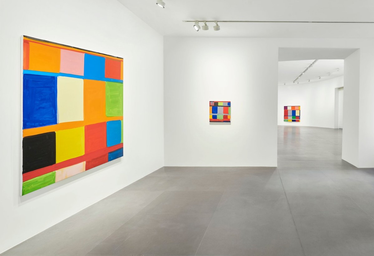 Stanley Whitney, Installation at Gagosian, Rome , 2021