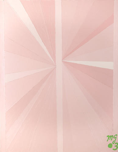 UNTITLED (PINK BUTTERFLY GREEN MG03), 2003, COURTESY ANTON KERN GALLERY