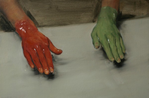 RED HAND, GREEN HAND, 2010