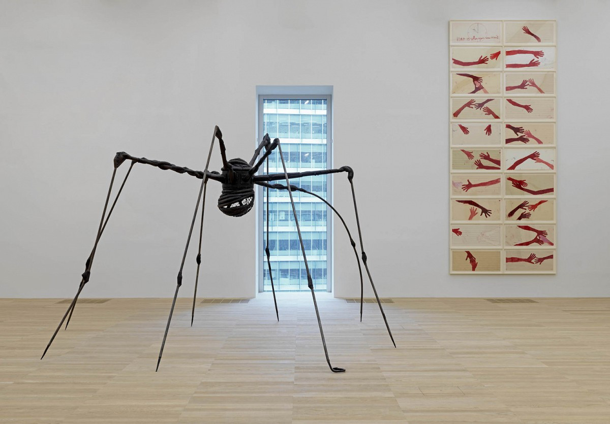 LOUISE BOURGEOIS IN SWITCH HOUSE, TATE MODERN