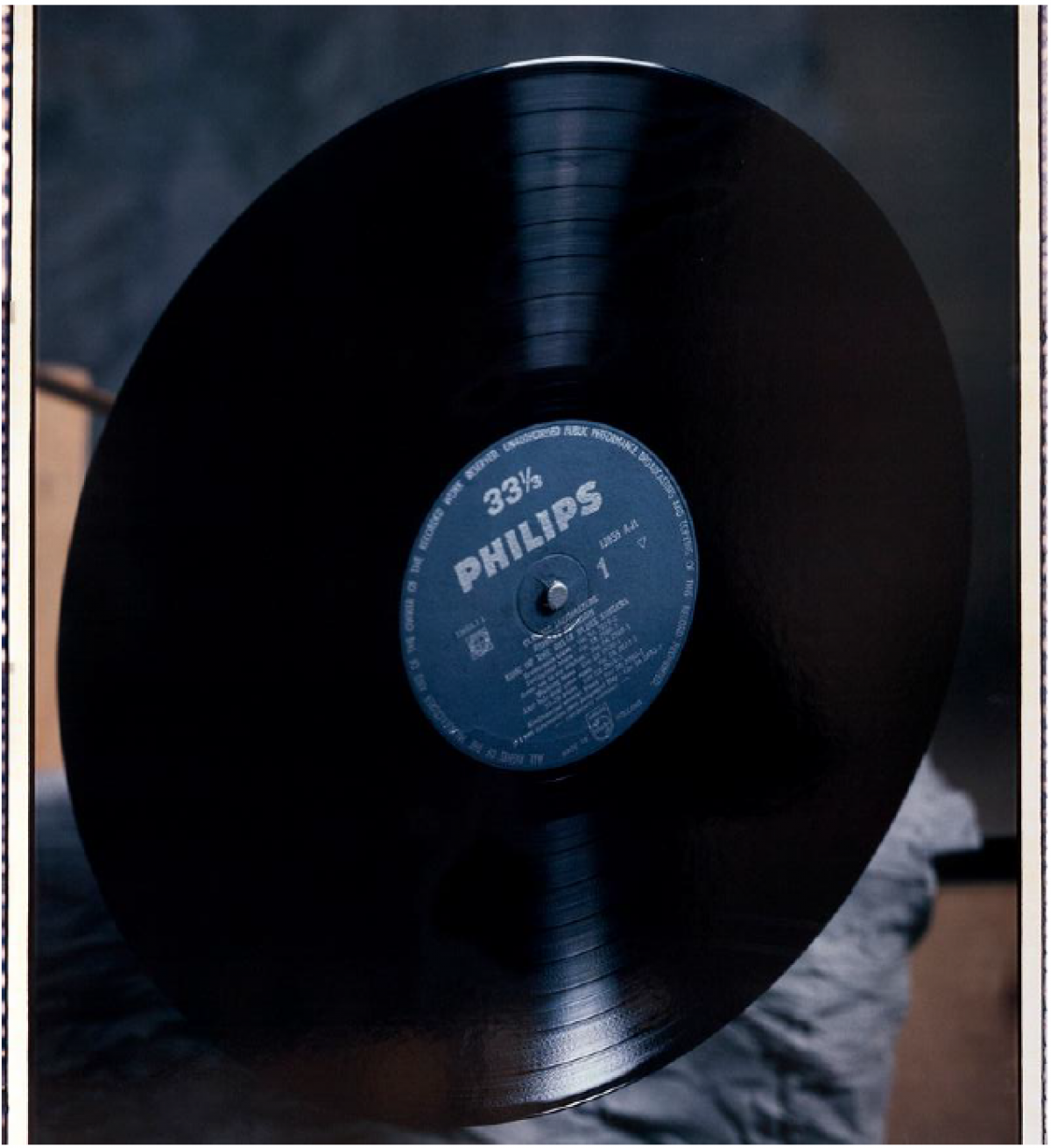 ‘Long Playing Record’, Large Polaroid, 1991-1992