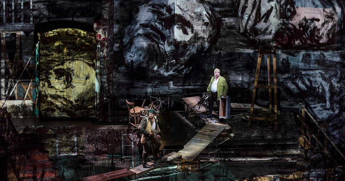 Performance of Wozzeck, Salzburg Festival, 2017